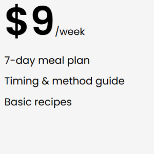 (Weekly Plan)